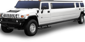 HUMMER STRETCH WHITE COLOR LIMOUSINE